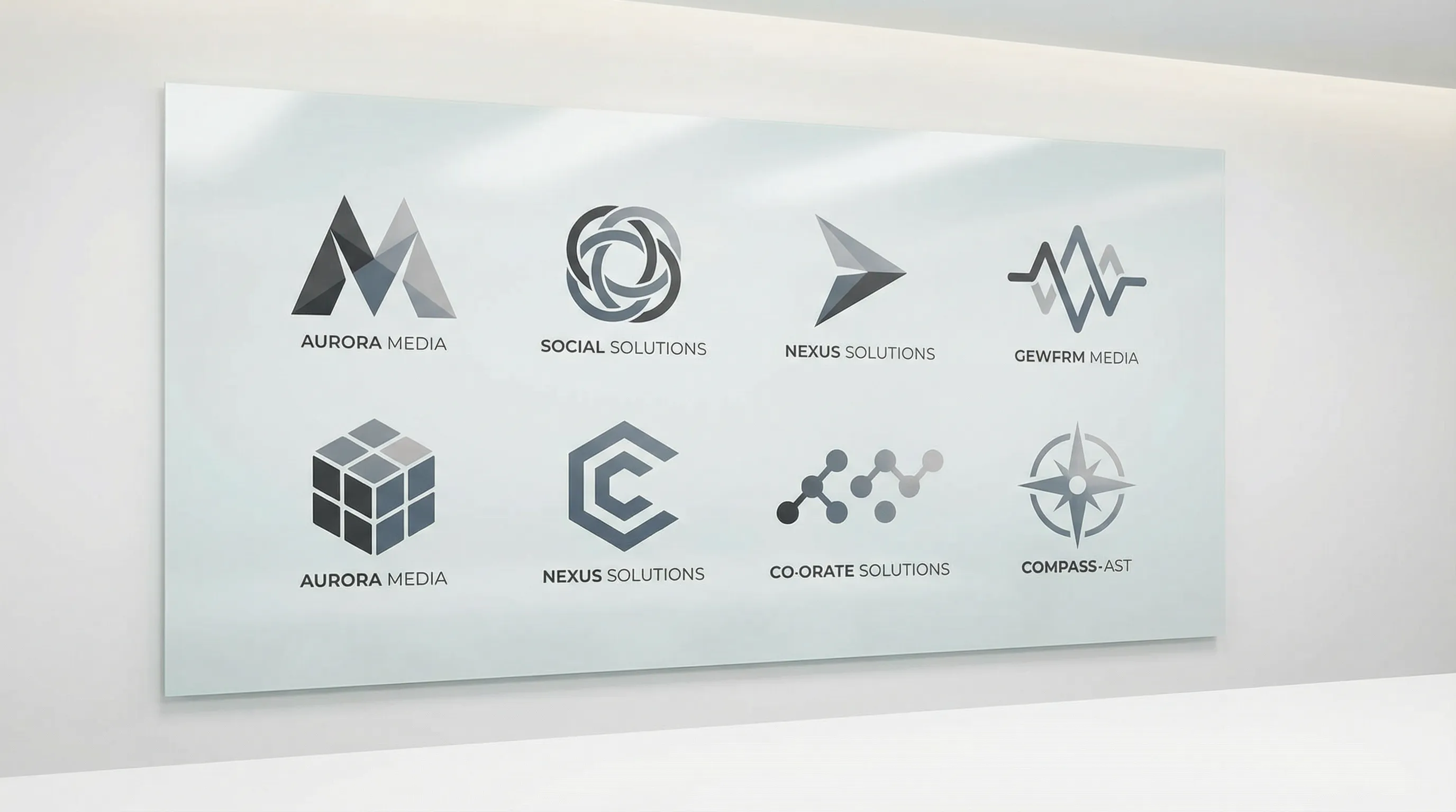 黑暗体操全集 媒体合作伙伴Logo展示